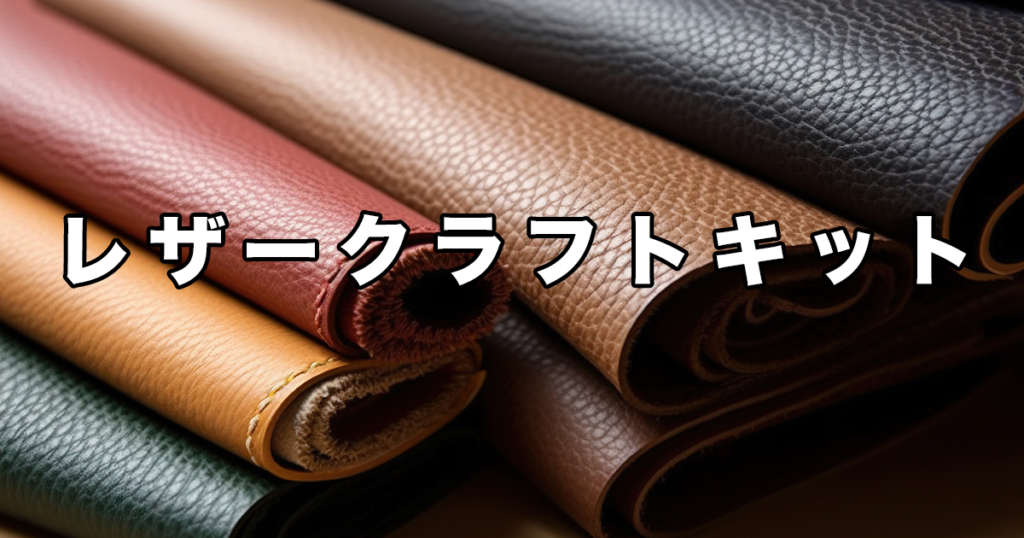 革財布手作りレザークラフトキット6選、入門から上級まで難易度別に厳選紹介 | 皮革ドットコム